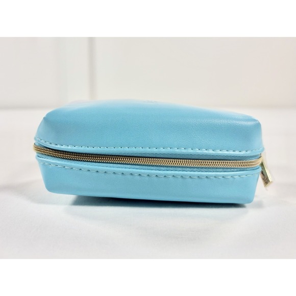 New YSL Beauté Cosmetic Bag Blue Pink Ombré Gradient Pouch Limited Edition GWP - Picture 5 of 9